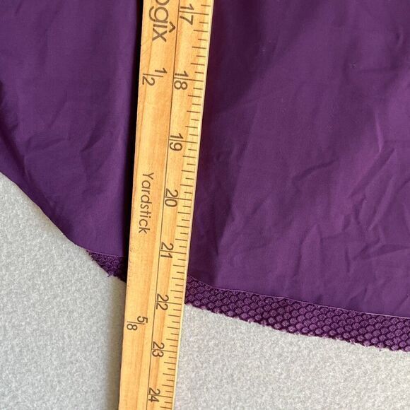 Gymshark Aptitude Cropped Vest Purple Tank Top Womens XS Purple Racerback Style - Picture 4 of 5